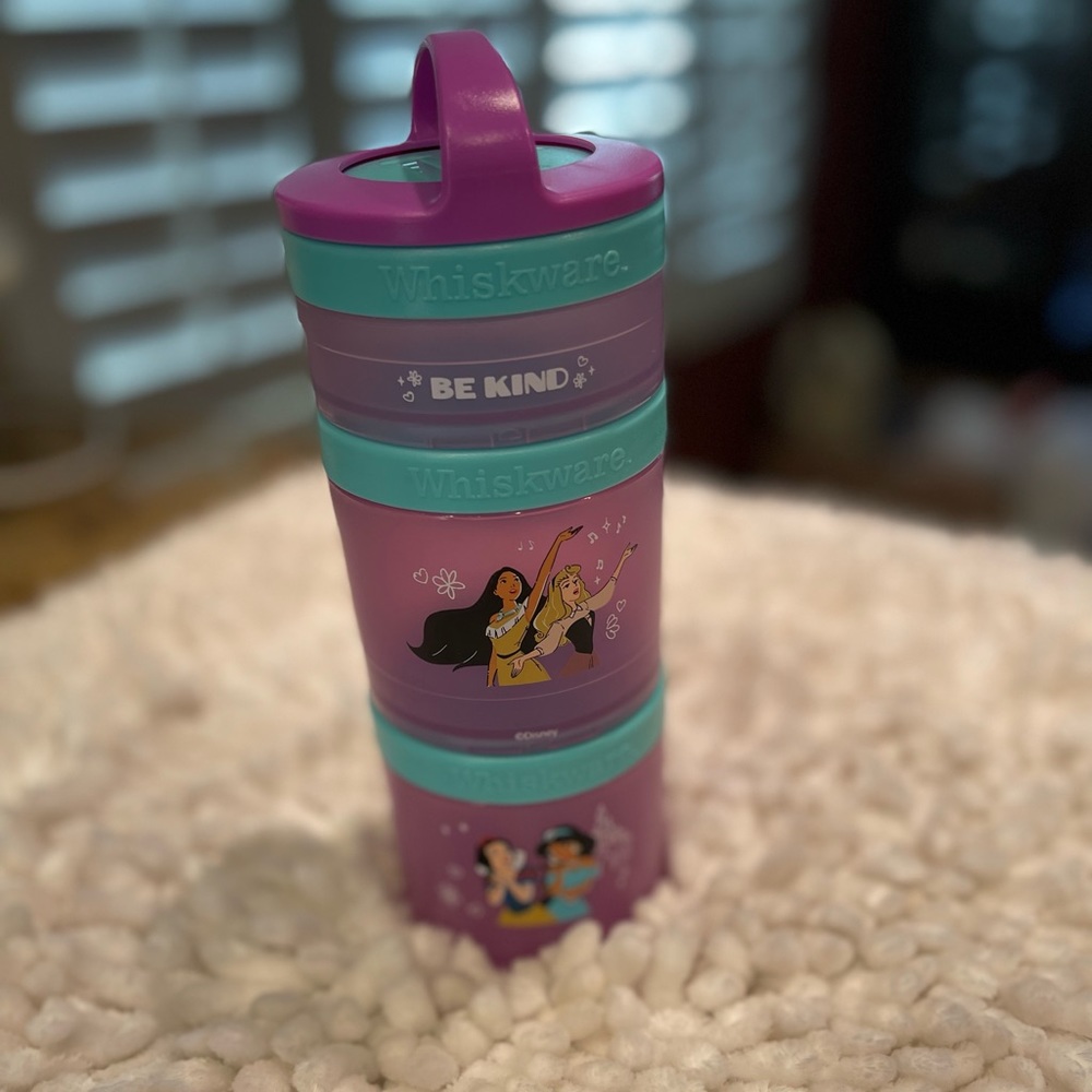 NWOT Whiskware Disney Princess Snack Container